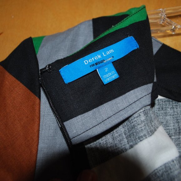 Derek Lam for Design Nation Striped Sheath Dress - Picture 6 of 10